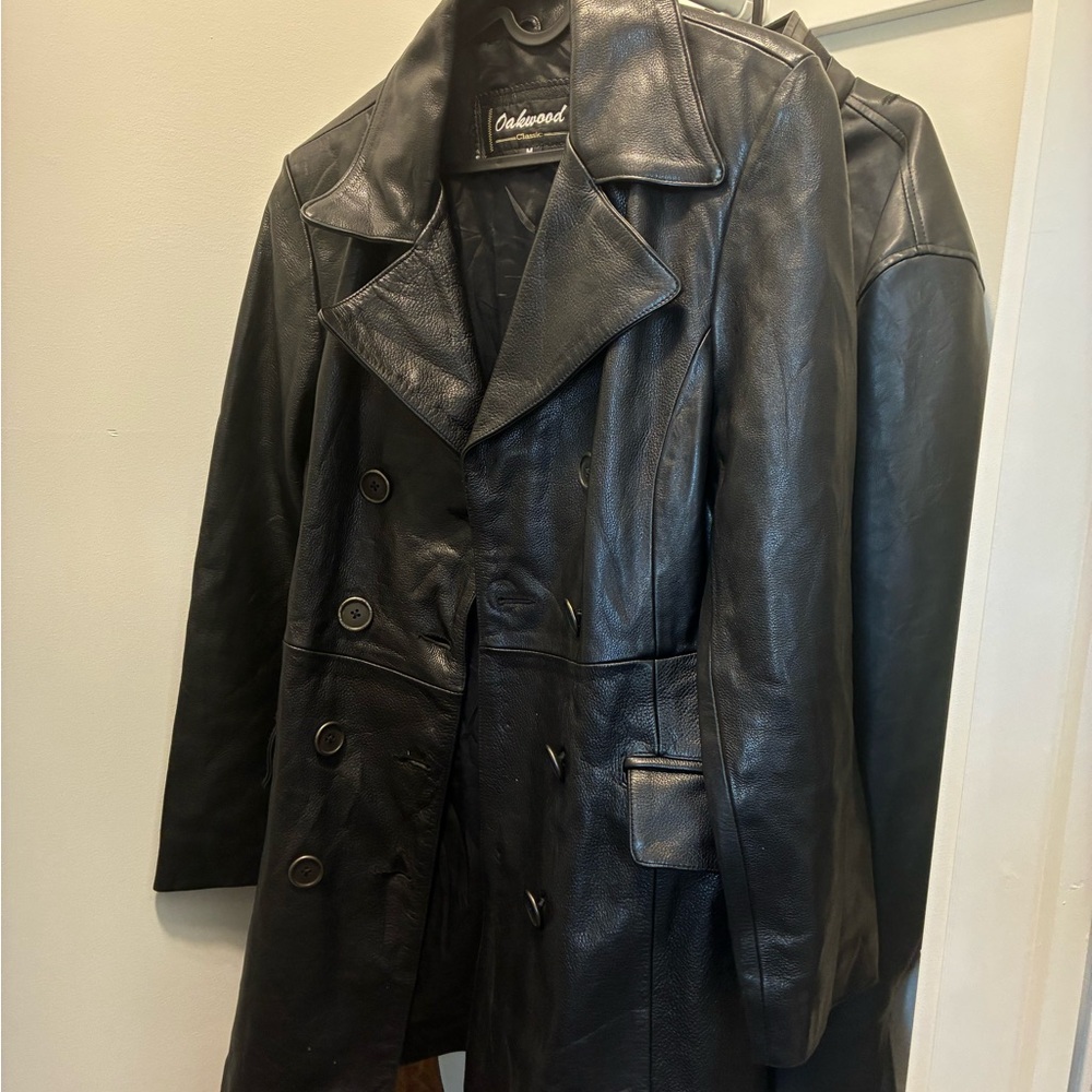 Oakwood Women's Black Leather Jacket